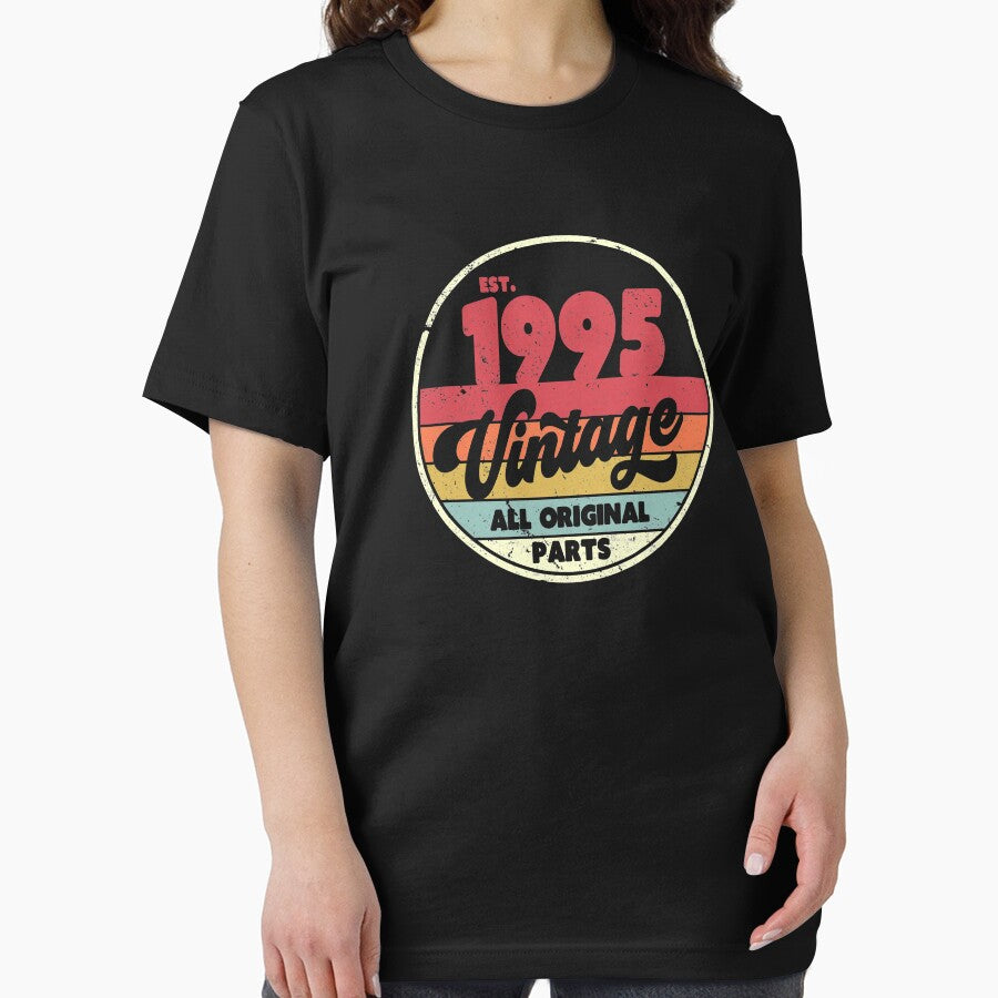 1995 Vintage Print, Birthday Gift Tee. Retro Style Graphic by PackAPunch Hoodie, Sweatshirt | BlankRebels.com (Image 2)