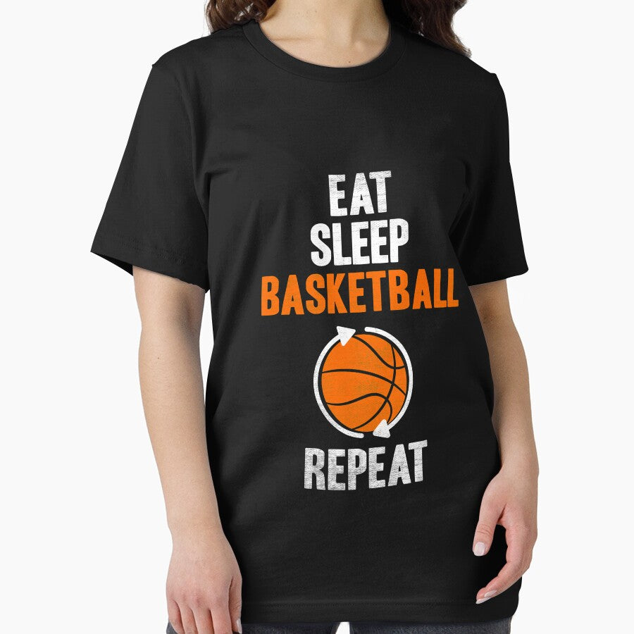 Eat Sleep Basketball Repeat - Basketball Player by Ibu83 T-Shirts, Hoodie, Sweatshirt | BlankRebels.com (Image 2)