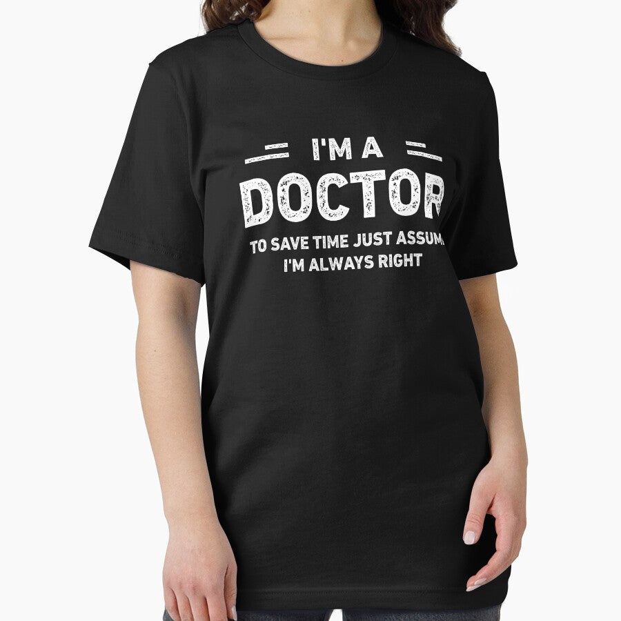 I Am a Doctor Vintage Funny Doctor by RareBunny T-Shirts, Hoodie, Sweatshirt | BlankRebels.com (Image 2)