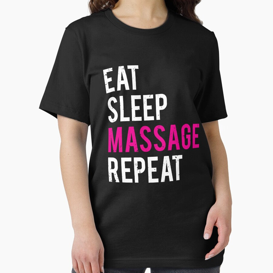 Eat Sleep Massage Repeat Funny Therapist T-shirt by zcecmza Hoodie, Sweatshirt | BlankRebels.com (Image 2)