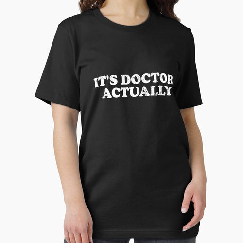 It's Doctor Actually by crenaviolena T-Shirts, Hoodie, Sweatshirt | BlankRebels.com (Image 2)