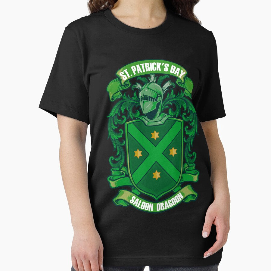 St Patrick's Day Saloon Dragoon by mrtraz T-Shirts, Hoodie, Sweatshirt | BlankRebels.com (Image 2)