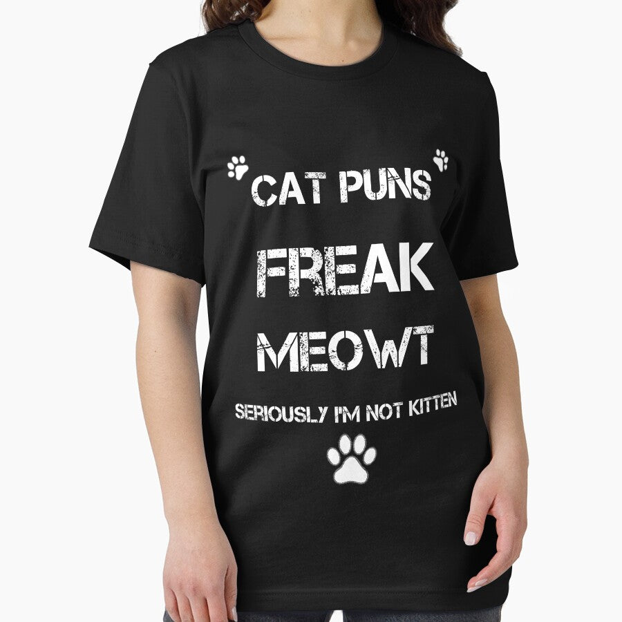 Cat Puns Freak Meowt by rachidhaz T-Shirts, Hoodie, Sweatshirt | BlankRebels.com (Image 2)