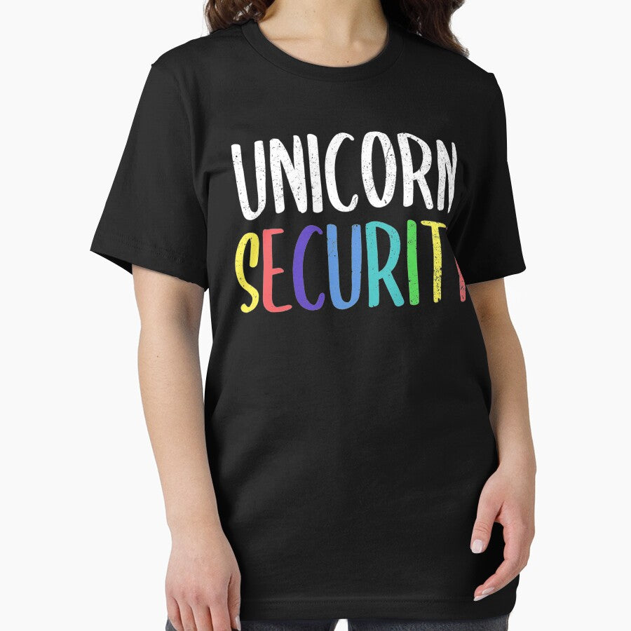 Halloween Dad Mom Daughter Adult , Unicorn Security Long Sleeve by DianaStudio T-Shirts, Hoodie, Sweatshirt (Image 2)