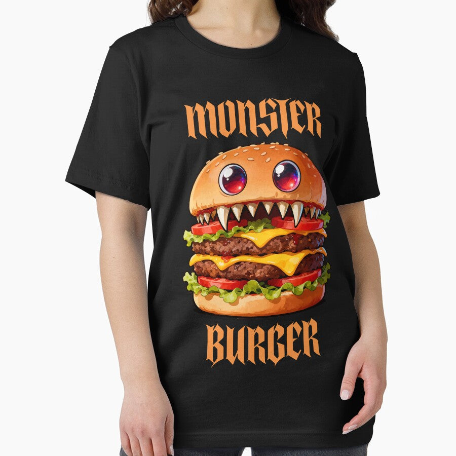 Monster Burger by deathanarchy T-Shirts, Hoodie, Sweatshirt | BlankRebels.com (Image 2)