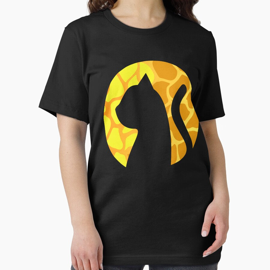 Patterned Cat Silhouette - Funny Cat Pictures by FunnyCatsFam T-Shirts, Hoodie, Sweatshirt | BlankRebels.com (Image 2)