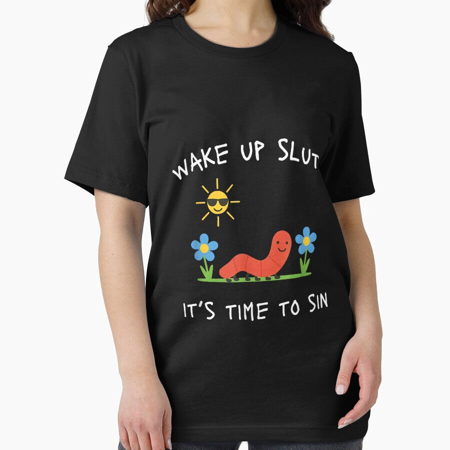 Wake Up It's Time to Sin - Funny Animal Meme by Theass1228 T-Shirts, Hoodie, Sweatshirt | BlankRebels.com (Image 2)