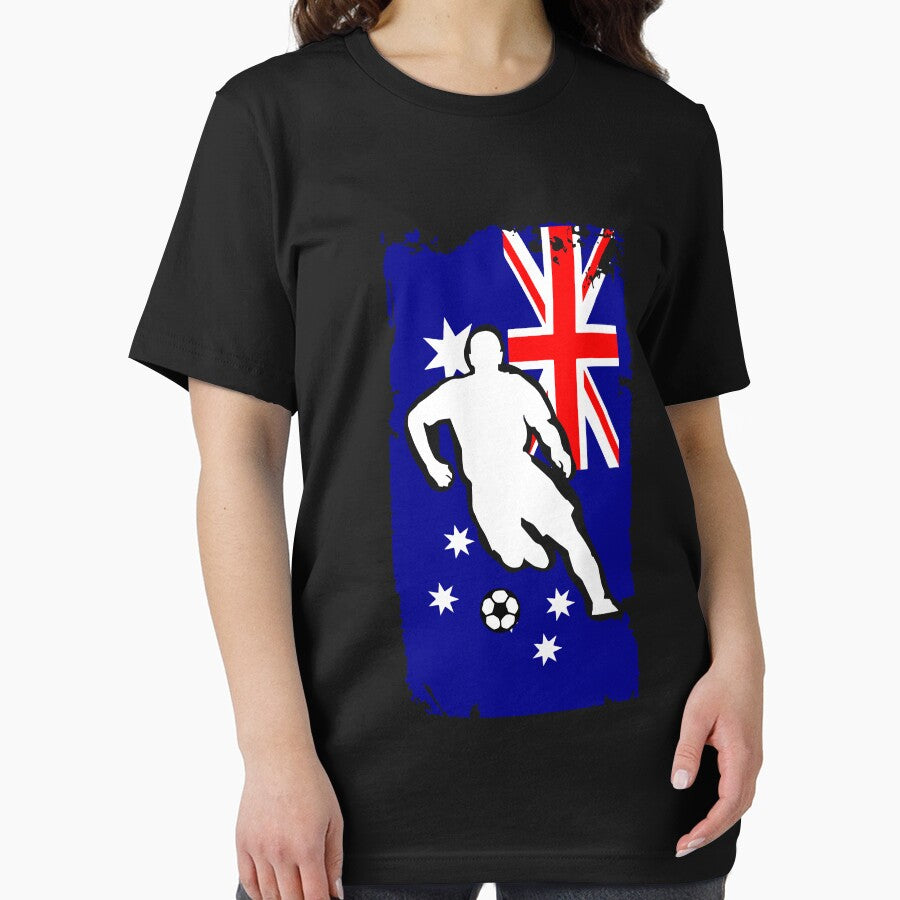 Australia Flag Soccer Player by melsens