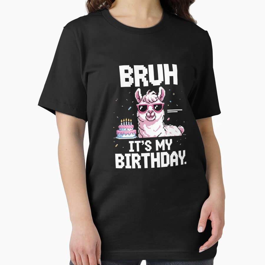 Bruh Its My Birthday Llama Pinata Family Party Bday Boy Girl 89 by SyntaxClaw T-Shirts, Hoodie, Sweatshirt (Image 2)