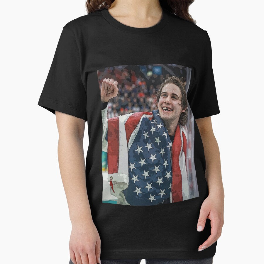 USA Champions Jack Hughes by WilliamKAlmon T-Shirts, Hoodie, Sweatshirt | BlankRebels.com (Image 2)