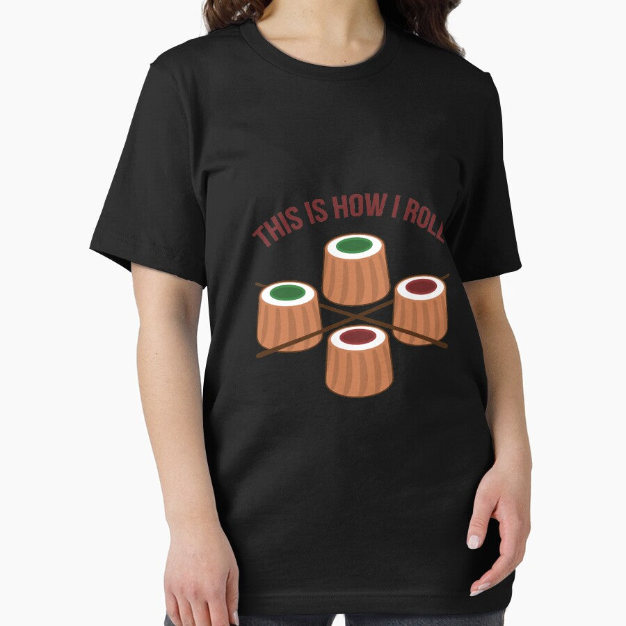 Funny Pun This Is How I Roll Sushi Lovers design by jakehughes2015 T-Shirts, Hoodie, Sweatshirt | BlankRebels.com (Image 2)