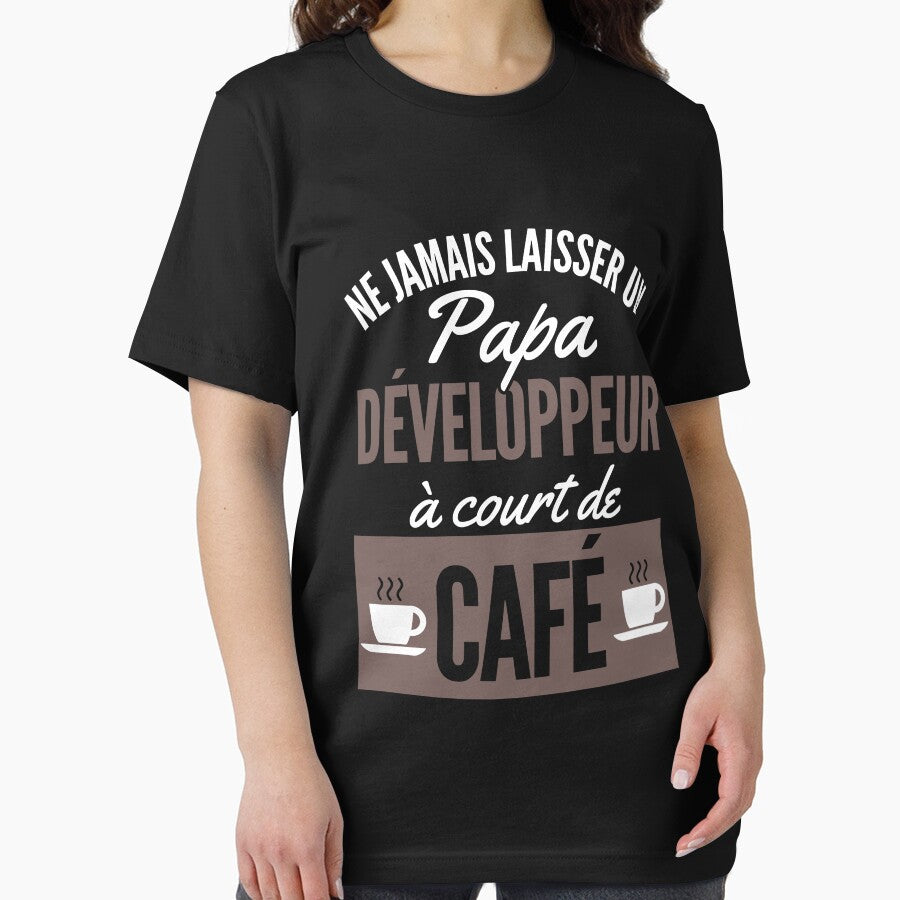 Gift Humor Dad Developer Coffee by RomualdGR T-Shirts, Hoodie, Sweatshirt | BlankRebels.com (Image 2)