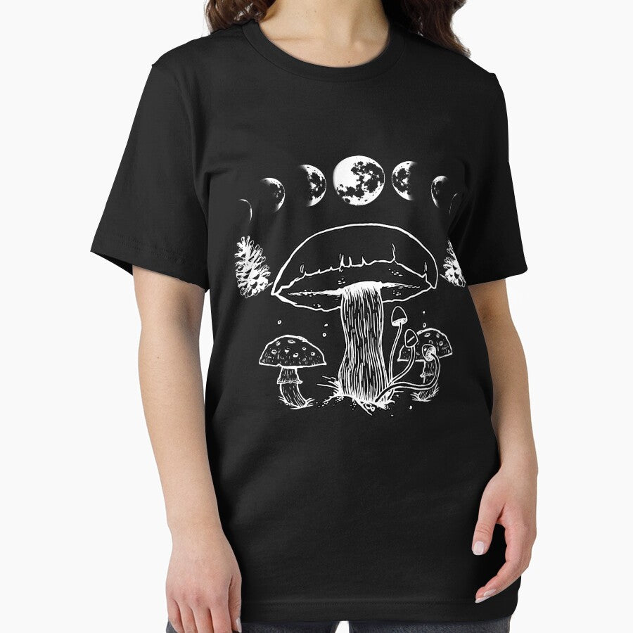 Mushroom Aesthetic Cute Fungi Lover Cottagecore Style by Nessshirts T-Shirts, Hoodie, Sweatshirt | BlankRebels.com (Image 2)