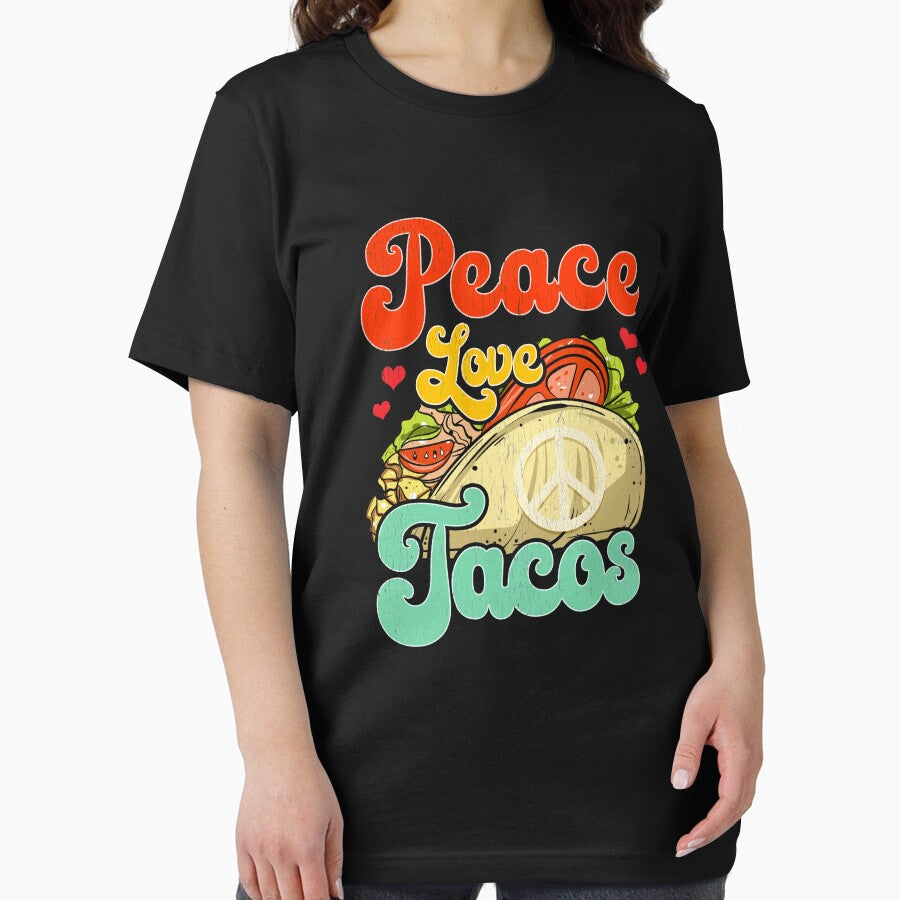 Peace Love Tacos by perfectpresents T-Shirts, Hoodie, Sweatshirt | BlankRebels.com (Image 2)