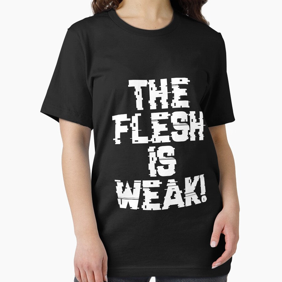 Flesh is Weak - Marines Battle Cry by gaming-guy T-Shirts, Hoodie, Sweatshirt | BlankRebels.com (Image 2)