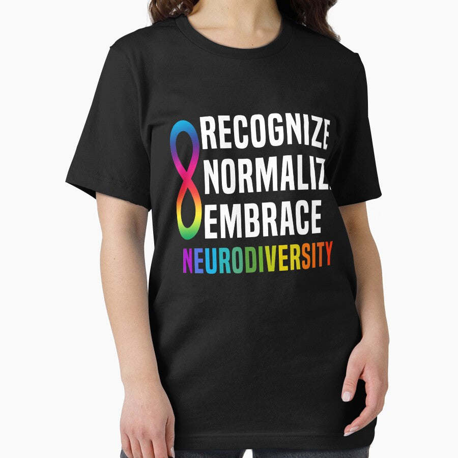 Recognize Normalize Embrace Neurodiversity by Color-Sparkle T-Shirts, Hoodie, Sweatshirt | BlankRebels.com (Image 2)