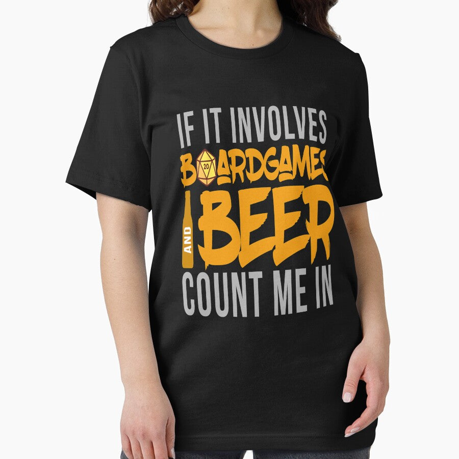Board Games And Beer Board Game Nerd by MooonTees T-Shirts, Hoodie, Sweatshirt | BlankRebels.com (Image 2)
