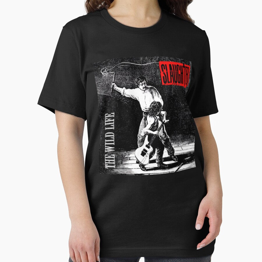 Slaughter - The Wild Life album 1992 by Kimhonguns T-Shirts, Hoodie, Sweatshirt | BlankRebels.com (Image 2)