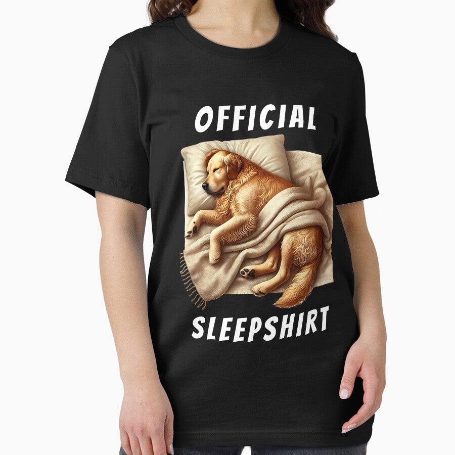 Official Sleepshirt Golden Retriever Lover Dog Mom Dad by Kimberley King Art  King Art T-Shirts, Hoodie, Sweatshirt (Image 2)