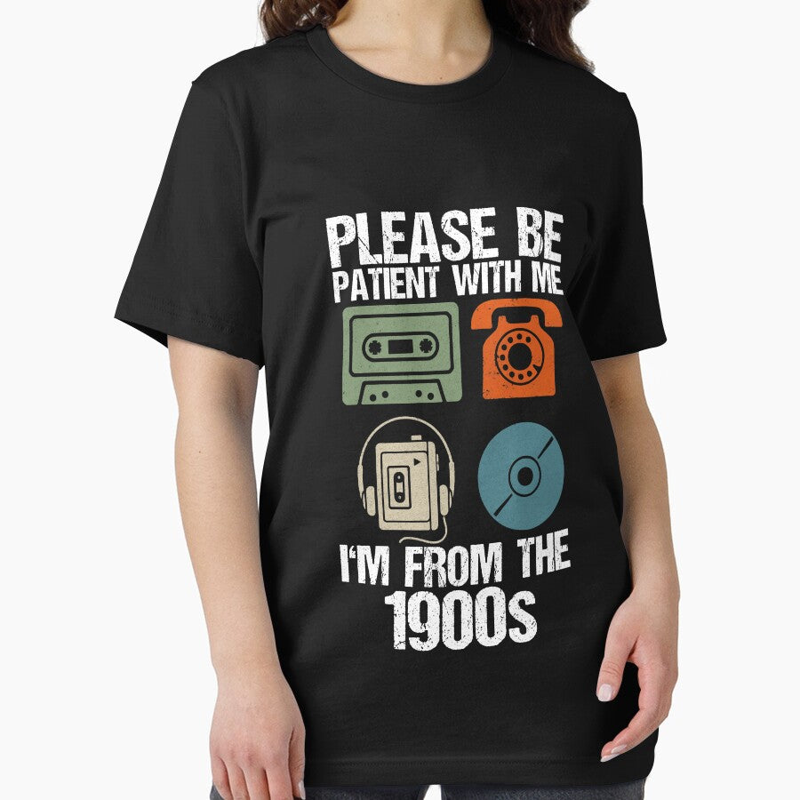 Please be patient with me I'm from the 1900s by Lichtisign T-Shirts, Hoodie, Sweatshirt | BlankRebels.com (Image 2)