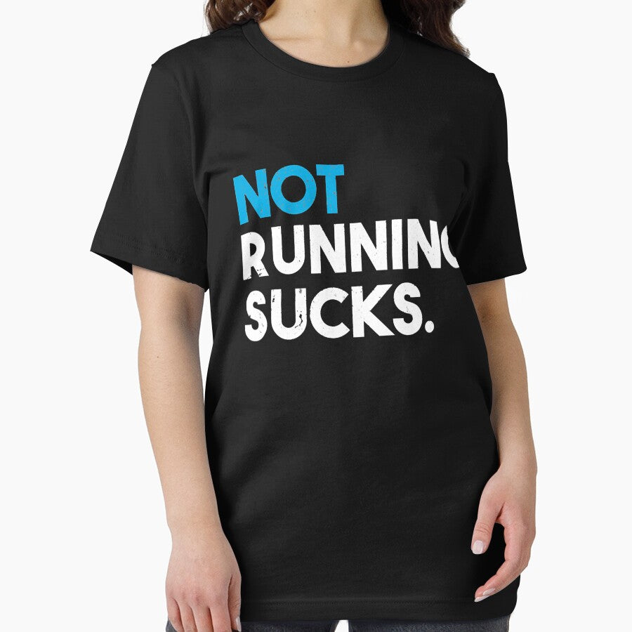 Not Running Sucks Funny Running by RobertJason T-Shirts, Hoodie, Sweatshirt | BlankRebels.com (Image 2)