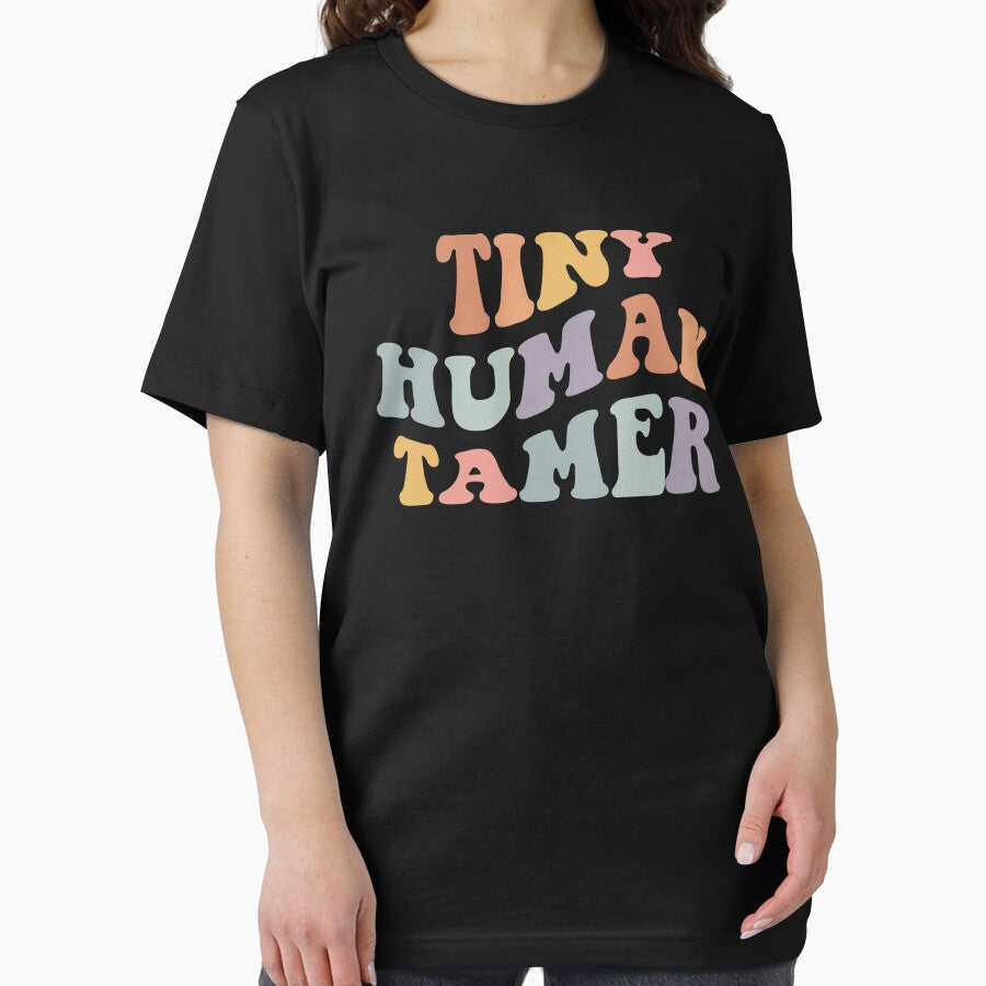 Tiny Human Tamer Funny Teacher  Sarcastic Teacher Life by CarolynDesign T-Shirts, Hoodie, Sweatshirt (Image 2)