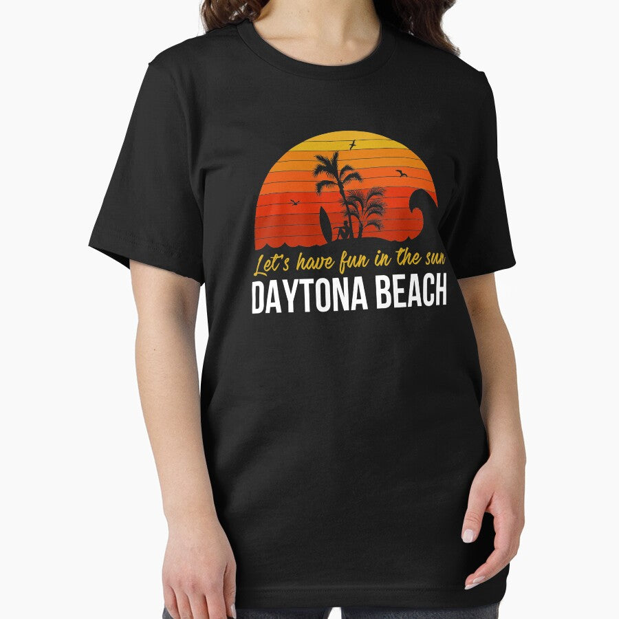 Daytona Beach Surfing Vacation Let's Have Fun print by jakehughes2015 T-Shirts, Hoodie, Sweatshirt (Image 2)