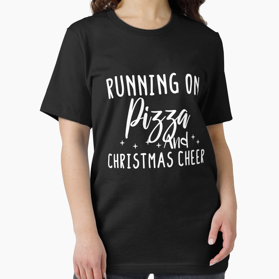 Running on Pizza And Christmas Cheer by TED-DESIGN T-Shirts, Hoodie, Sweatshirt | BlankRebels.com (Image 2)