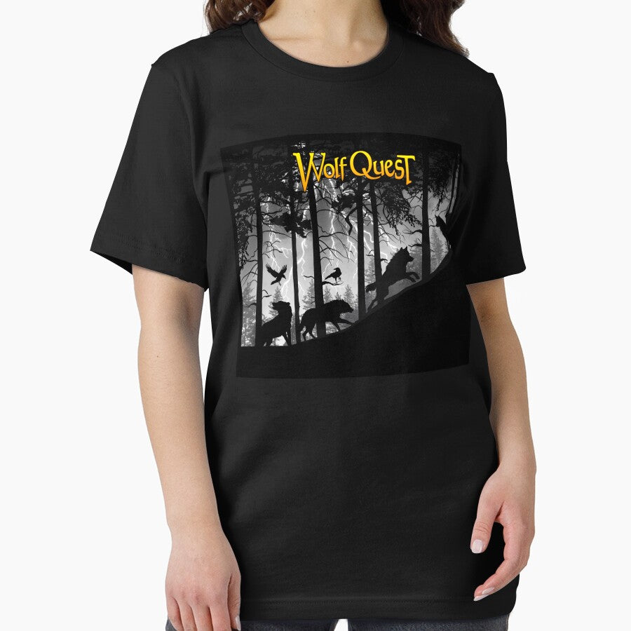 Wolf Pack in Storm - WolfQuest Dream by WolfQuest T-Shirts, Hoodie, Sweatshirt | BlankRebels.com (Image 2)