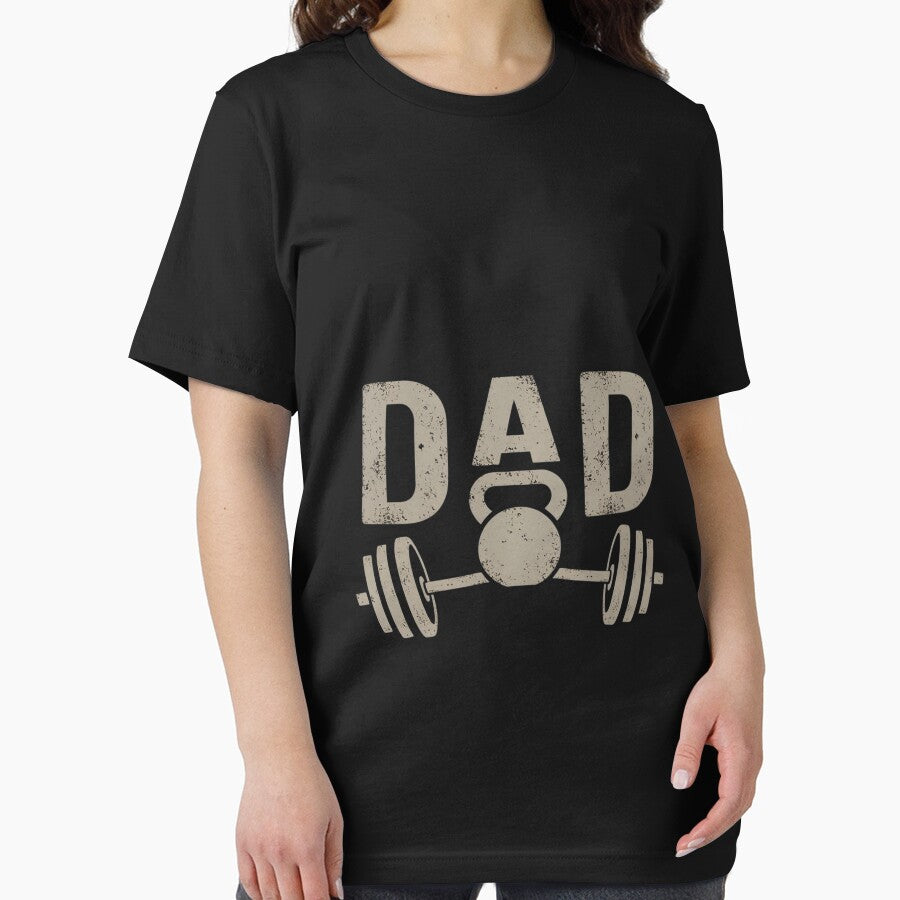 Weighlifting Gym Workout Fitness Dad Fathers Day Mens Womens by FadeOfThrone T-Shirts, Hoodie, Sweatshirt (Image 2)