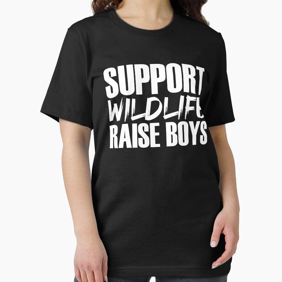 Support Wildlife Raise Boys - Funny Moms Saying by jacks-tees Hoodie, Sweatshirt | BlankRebels.com (Image 2)