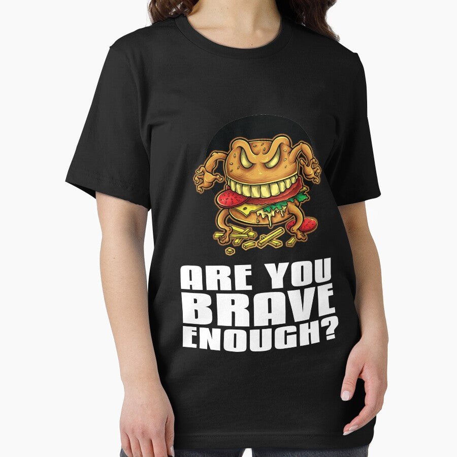 Curse of the Burger Are You Brave Enough? Foodietoon Hamburger by ProjectX23 T-Shirts, Hoodie, Sweatshirt (Image 2)