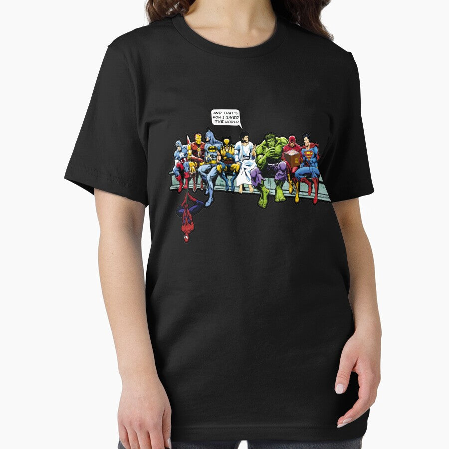 And That's How I Saved The World High Quality Image by RoryCox T-Shirts, Hoodie, Sweatshirt | BlankRebels.com (Image 2)