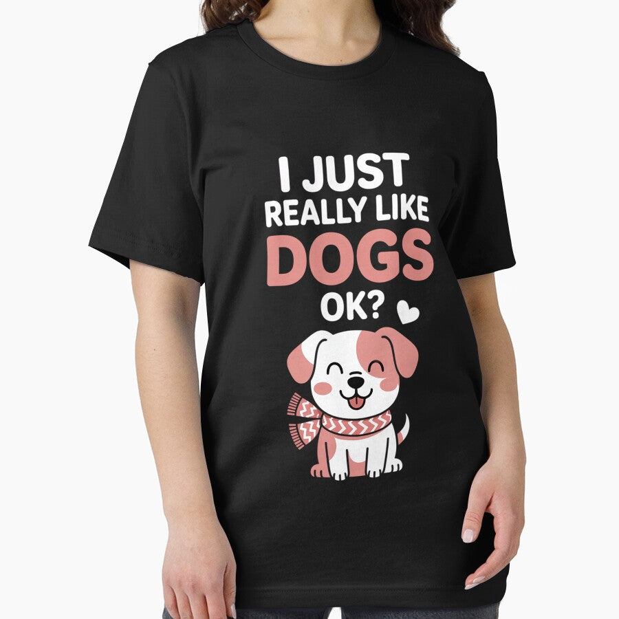 Cute Dog Lover I Just Really Like Dogs OK by gerardostokes T-Shirts, Hoodie, Sweatshirt | BlankRebels.com (Image 2)