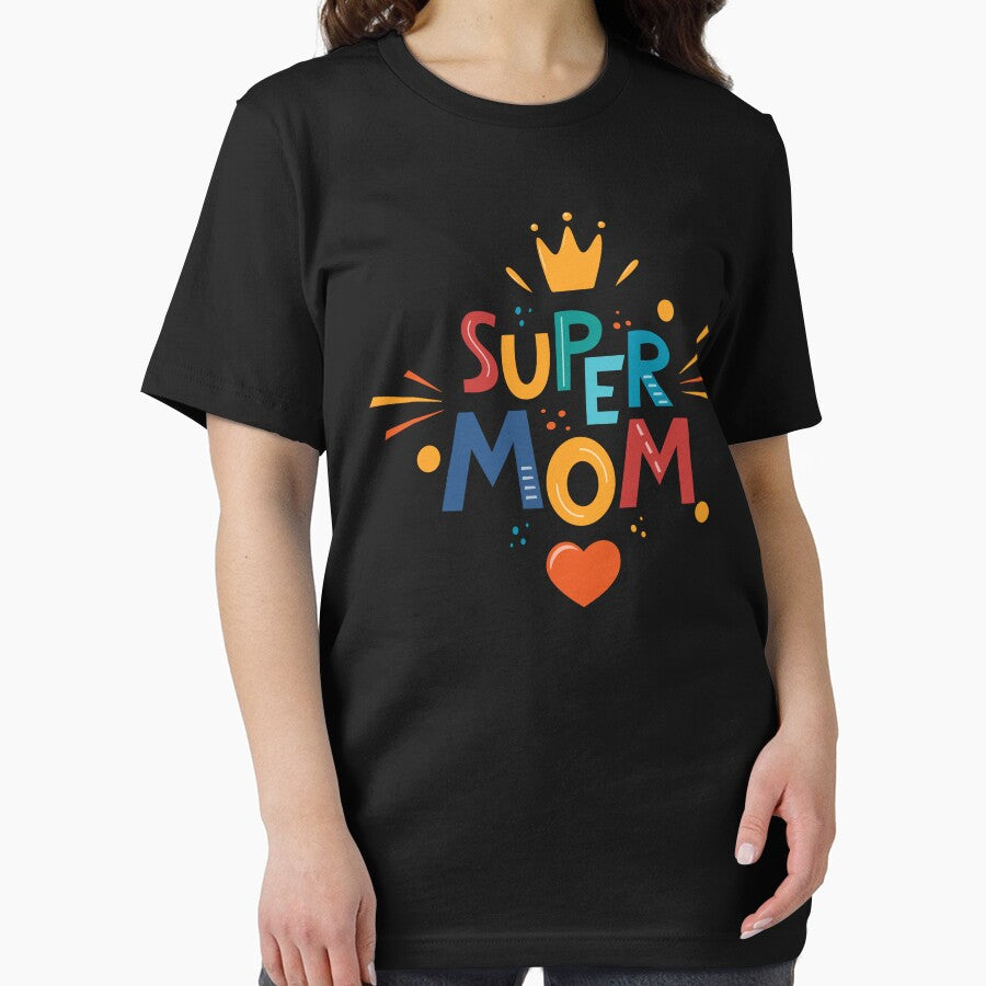 Super Mom Womens Best Mom Ever, Mama Funny Mommy, for Mothers Day, Happy Mothers Day 2022 by EyanShop T-Shirts,... (Image 2)
