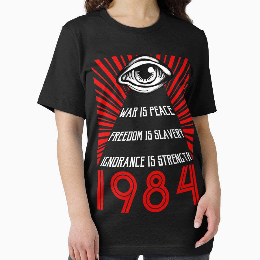 1984 Orwell Classic T-Shirt by MaximilianWolf Hoodie, Sweatshirt | BlankRebels.com (Image 2)