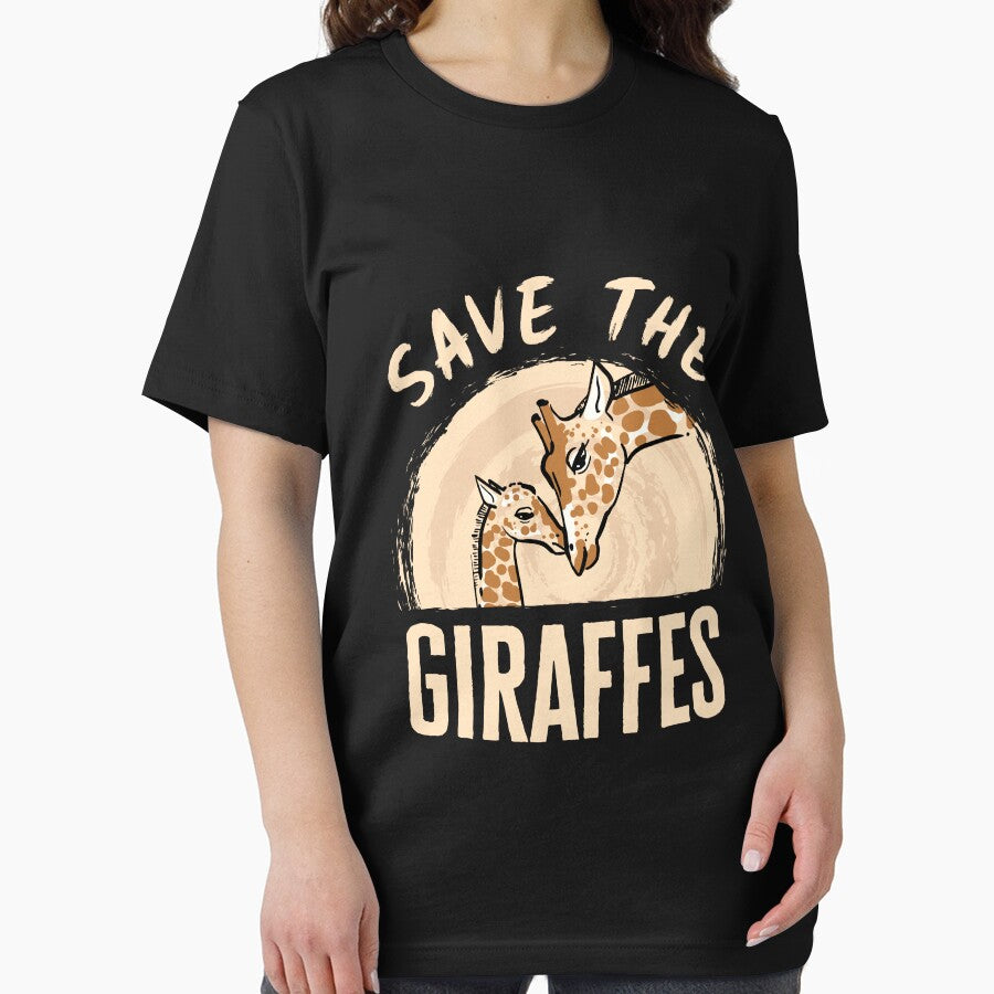 Save the Giraffes Wildlife Activist Elephant Lover by jaygo T-Shirts, Hoodie, Sweatshirt | BlankRebels.com (Image 2)