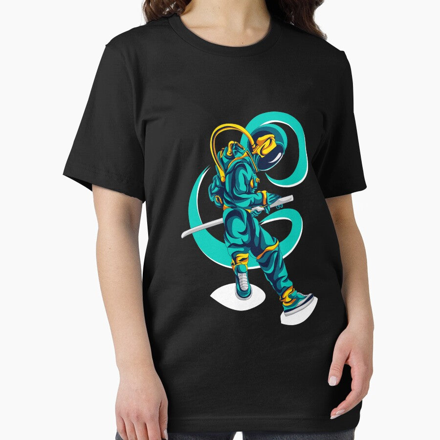 astronaut space ninja samurai by buzwin T-Shirts, Hoodie, Sweatshirt | BlankRebels.com (Image 2)