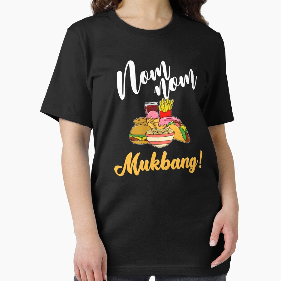Mukbang Food Challenge Nom Nom graphic by jakehughes2015 T-Shirts, Hoodie, Sweatshirt | BlankRebels.com (Image 2)
