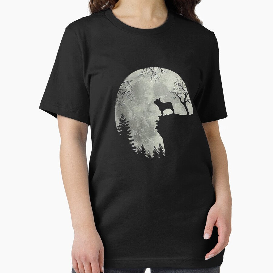 French Bulldog Dog And Moon Halloween Costume by MalloWilli T-Shirts, Hoodie, Sweatshirt | BlankRebels.com (Image 2)