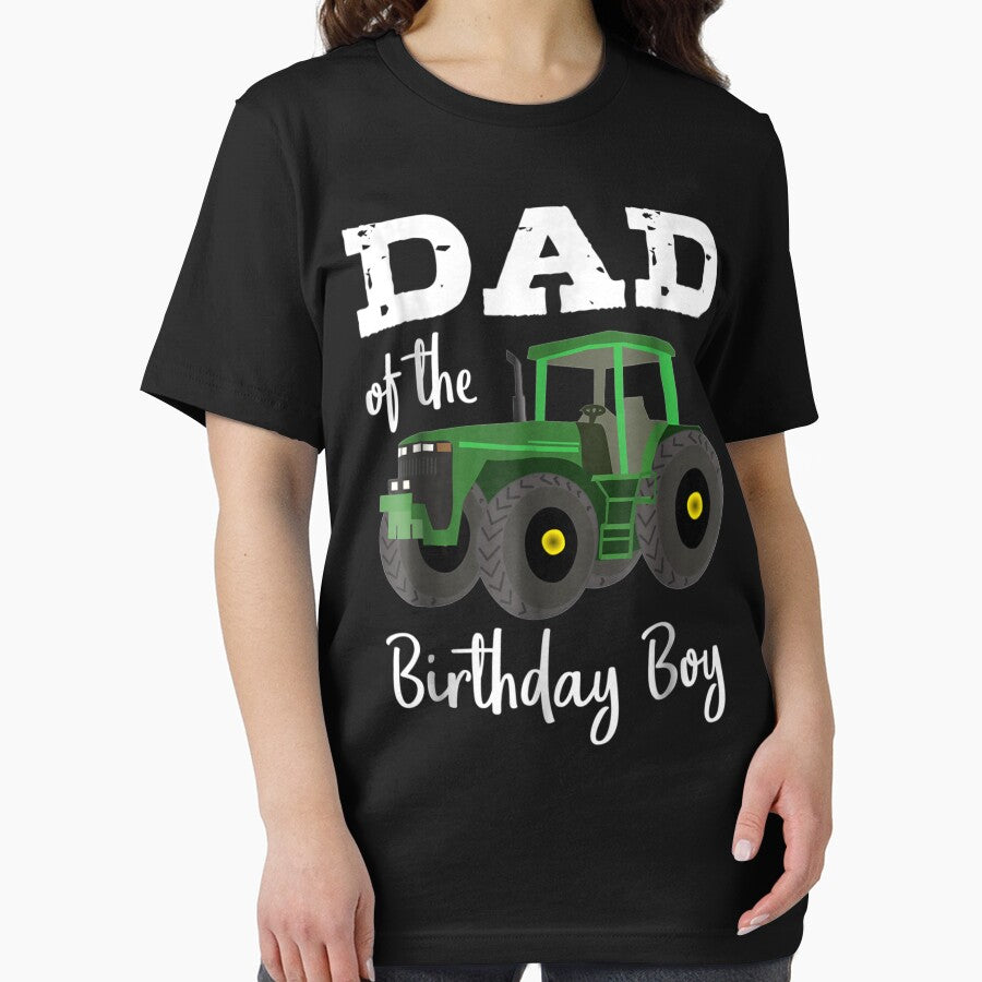 Dad Of The Birthday Boy Tractor Farm Party Tee by ArtsByMichelle Hoodie, Sweatshirt | BlankRebels.com (Image 2)