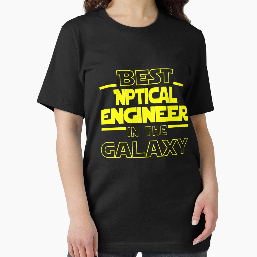 Optical  engineer Job Dad Mom Hudband Mens Shirt, Best Optical  engineer In The Galaxy, Funny Optical  engineer... (Image 2)