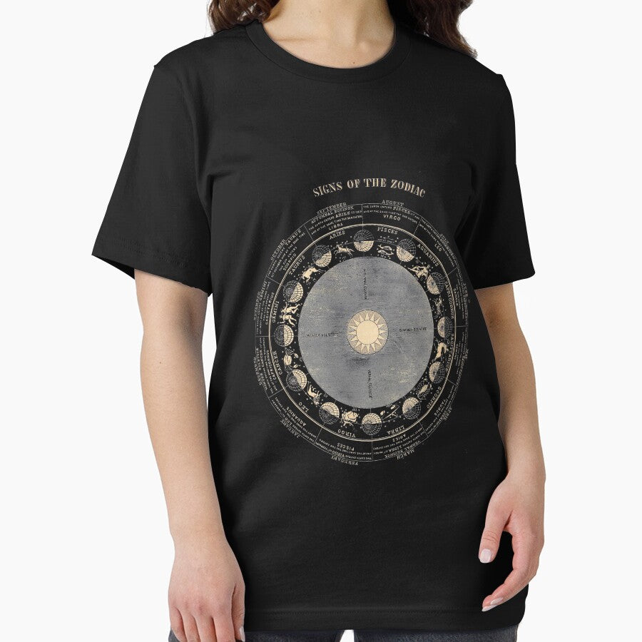 Signs of the Zodiac (c. 1855). Vintage plaque, restored by Mindthecherry by MINDTHECHERRY T-Shirts, Hoodie,... (Image 2)