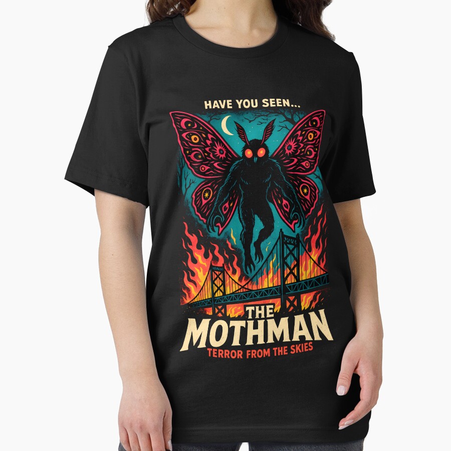 The Mothman by Le-Freak T-Shirts, Hoodie, Sweatshirt | BlankRebels.com (Image 2)