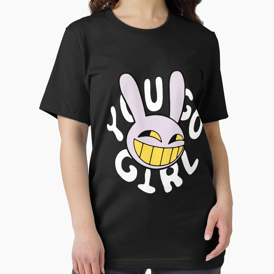 Digital Circus Merch Jax Iconic Quote You Go Girl by drawn-nana
