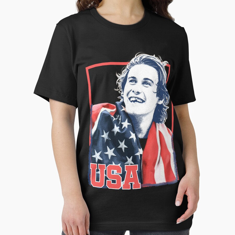 Jack Hughes-USA Hockey Olympics 2026 by ClarenceGarza T-Shirts, Hoodie, Sweatshirt | BlankRebels.com (Image 2)