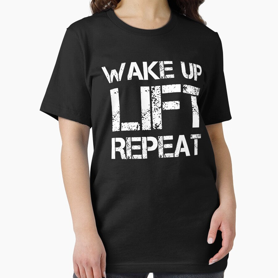 Wake Up, Lift, Repeat : Gym Quote by EnzoVectorism T-Shirts, Hoodie, Sweatshirt | BlankRebels.com (Image 2)