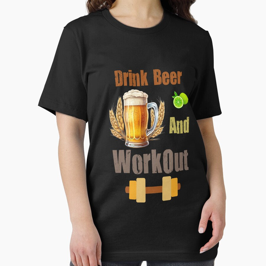 Drink beer and workout by VicetTees T-Shirts, Hoodie, Sweatshirt | BlankRebels.com (Image 2)