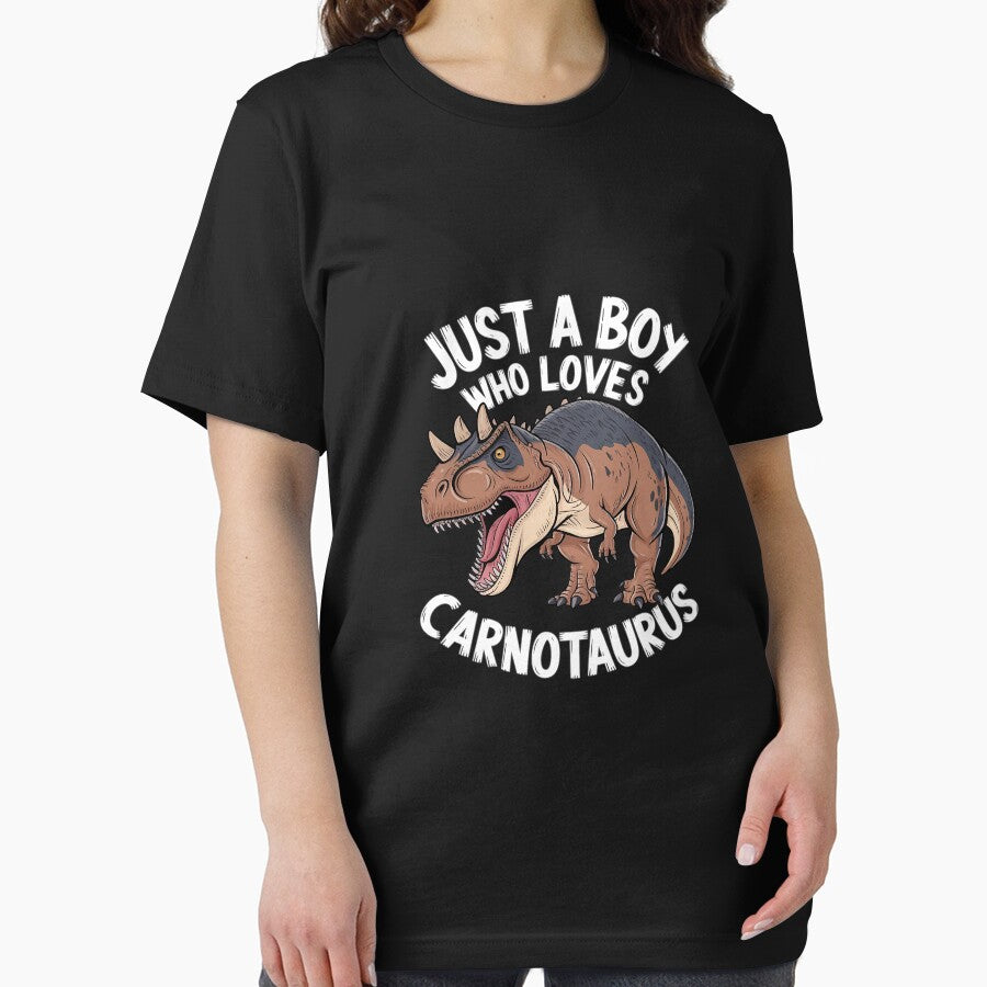 Just A Boy Who Loves Carnotaurus Dinosaur by MarkLeedsArt T-Shirts, Hoodie, Sweatshirt | BlankRebels.com (Image 2)