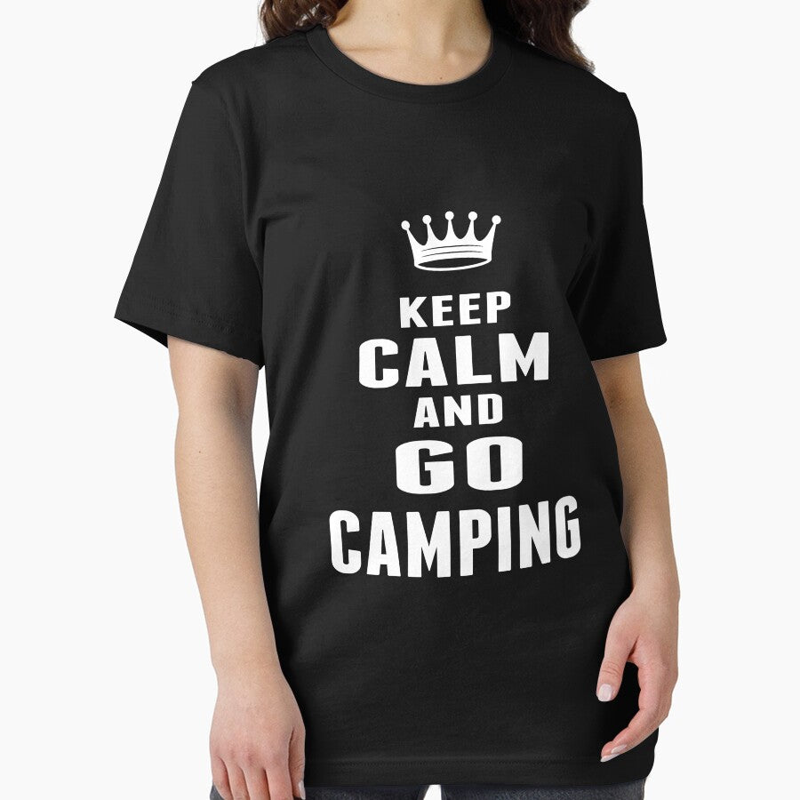Keep Calm And Go Camping Gift- Funny Camping Shirt ,Camping Tees, Camp T shirt, Camping Shirt For Men and Women... (Image 2)